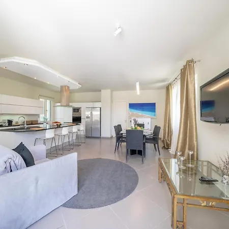 Wonderful Leivathos | Azure Skies | 4 Bedrooms | Furnished Terrace With Private Pool & Hot Tub | Bbq | *