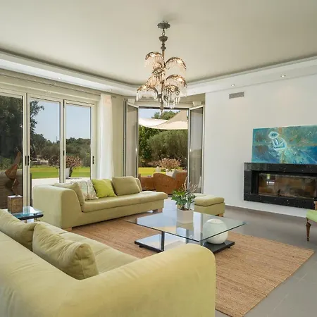 Villa Wonderful Leivathos | Azure Skies | 4 Bedrooms | Furnished Terrace With Private Pool & Hot Tub | Bbq |